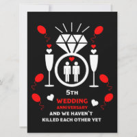 Quinto aniversario Boda de los homosexuales