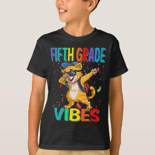 Quinto Grado Vibes Gato De Vuelta A La Camiseta De