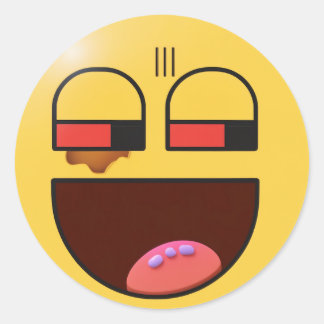 "Quirky bromea: Pegatina gracioso"