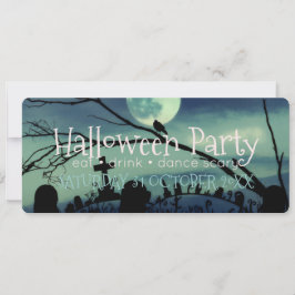 Quirky Halloween Party Invitaciones
