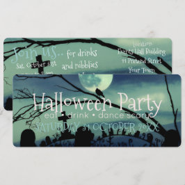 Quirky Halloween Party Invitaciones