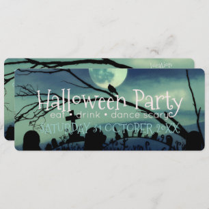 Quirky Halloween Party Invitaciones