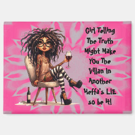 Quirky Lady Tattoo y el imán de la verdad del vino