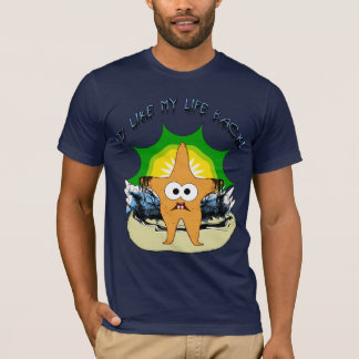 Quisiera mi camiseta de las estrellas de mar de la