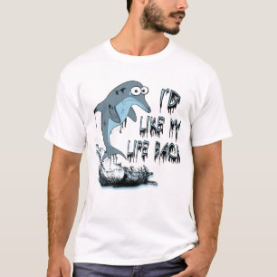 Quisiera mi camiseta del delfín de la parte