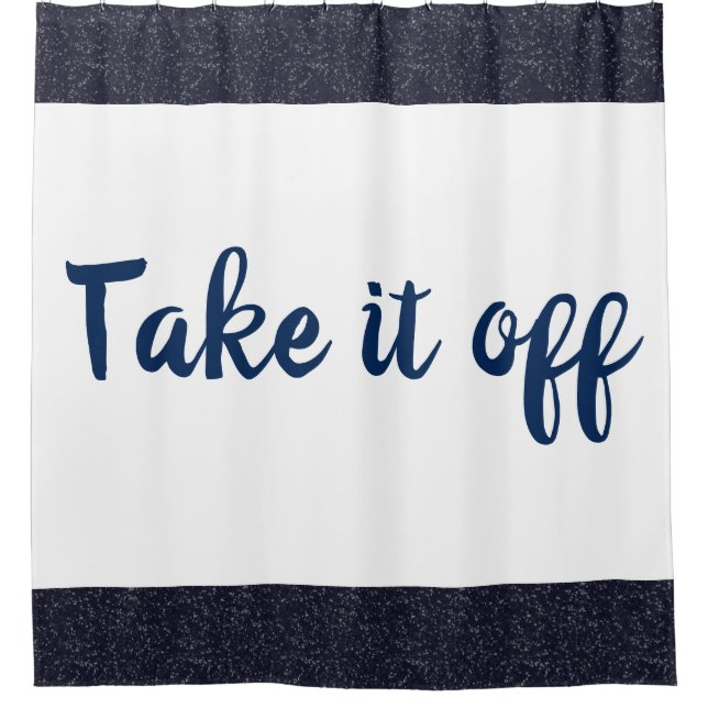 Quita la cortina de ducha (Anverso)