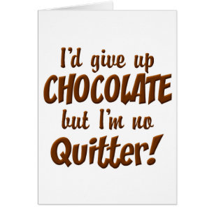 Quitter de chocolate