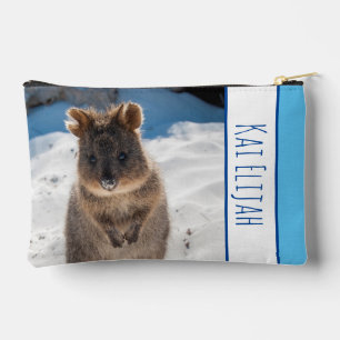 Quokka en la Playa Australia Bolsas Azules Persona