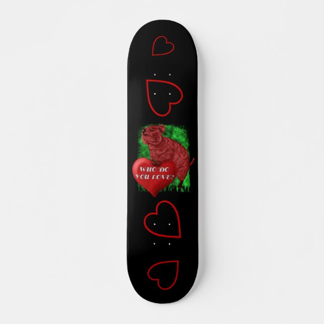 Quokka Love Skateboard (Anverso )