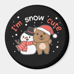 Quokka soy el imán de nieve de nieve dulce de niev