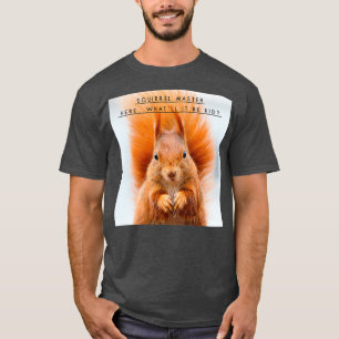 Quot de la camiseta de la ardillaMaestro de la ard