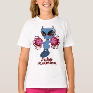 Qwiby: Camiseta de niñito de la invasión