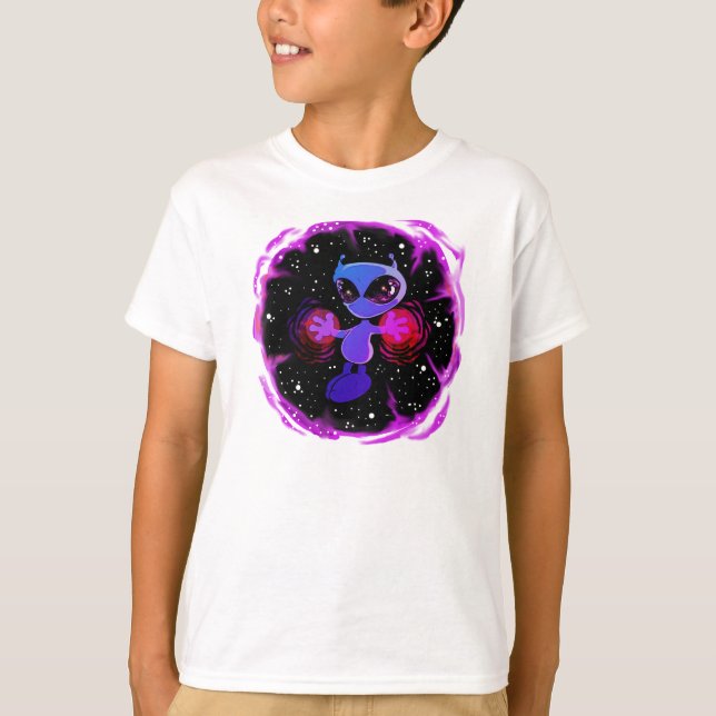 Qwiby: Camiseta fantasmagórica (Anverso)