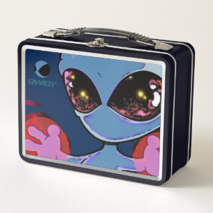 Qwiby Metalizado Lunch Box
