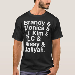 R& de 90's;B Camiseta de ajuste relajado