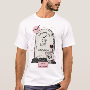 R.I.P. Amor — Camiseta divertida anti-Día de San V
