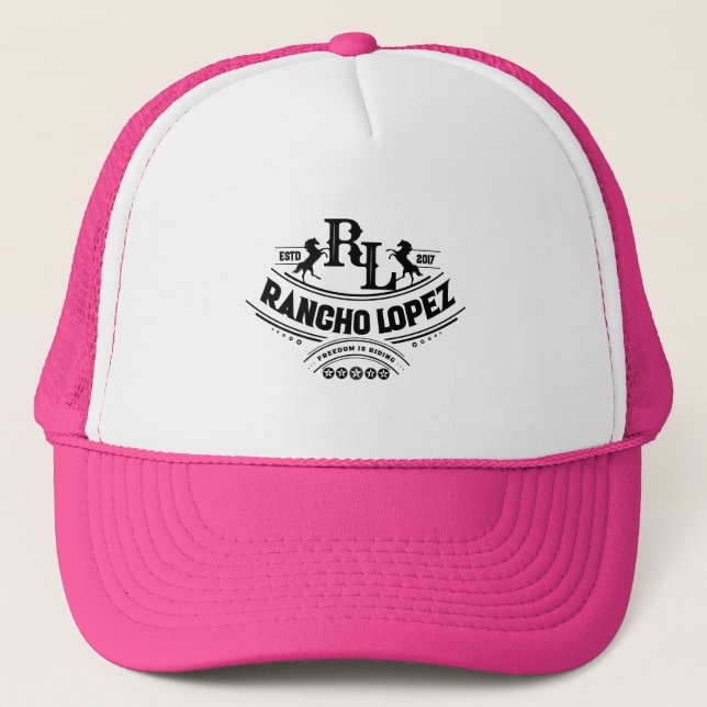 R.L. Sombrero camionero "Damas Rosadas" (Anverso)