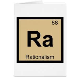 Ra - Filosofía Racionalismo Química Símbolo