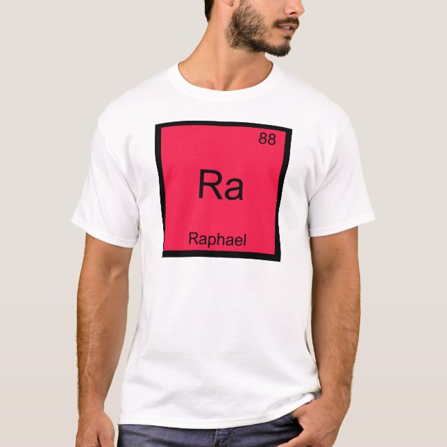 Ra - Raphael Camiseta divertida con símbolo de ele (Anverso)