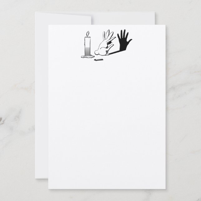 Rabbit de sombra por Lightillusions.com (Anverso)