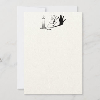 Rabbit de sombra por Lightillusions.com