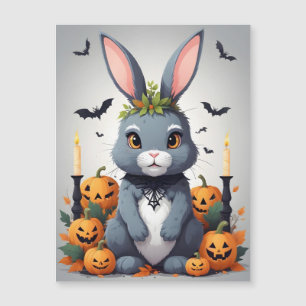 Rabbit Halloween Cute Adorable Gracioso Animal Mag