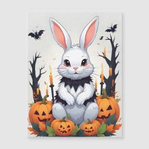 Rabbit Halloween Cute Adorable Gracioso Animal Mag