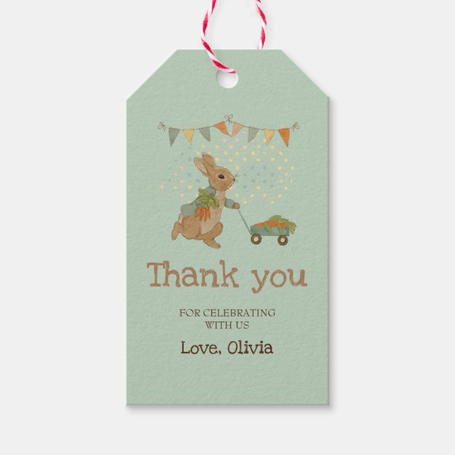 Rabbit Peter Gracias Etiqueta (Anverso)