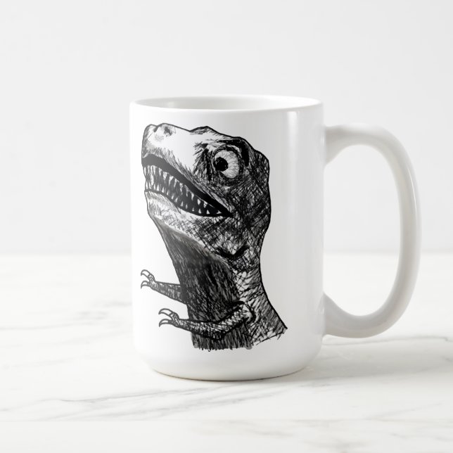 Rabia Meme - taza de T-Rex (Derecha)