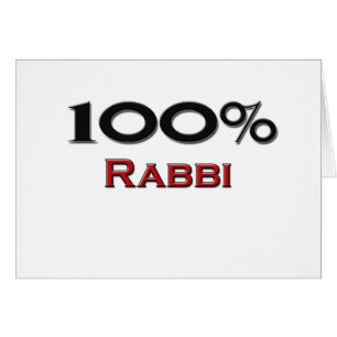 Rabino del 100 por ciento