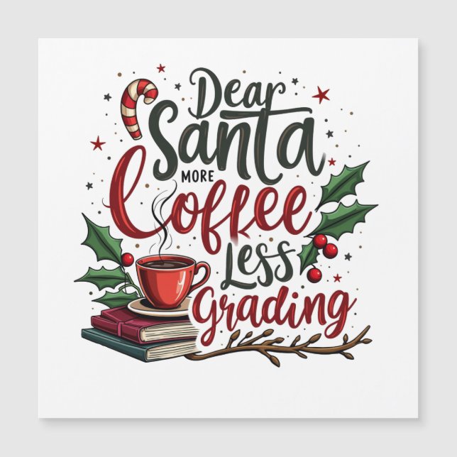 Raccoon con sombrero de Santa María y Navidades (Anverso)