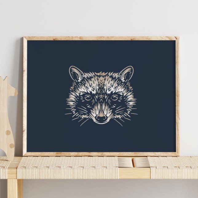 Raccoon | Impresión de pared de racconos de animal (Subido por el creador)