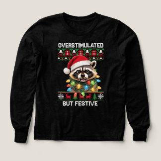 Raccoon - Overstimulated but Festive