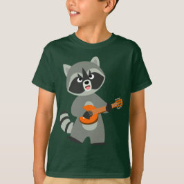 Raccoon, Personalizado, juega a la camiseta de los