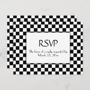 Race Car con Menu RSVP