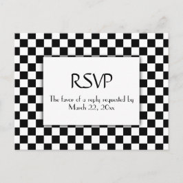 Race Car con Menu RSVP