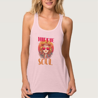 Racerback Tank Top con un giro neo-Soul hippie