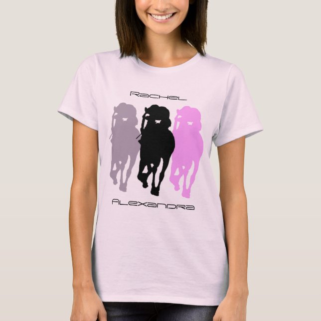 Rachel Alexandra Multi-Silhouette Camiseta (Anverso)