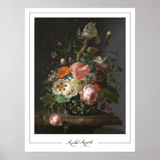 Rachel Ruysch Zedign Poster de arte #35 (Frente)