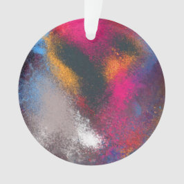 "Racimos -" ornamento rojo del círculo