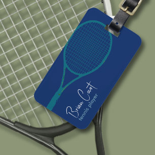 Racquet de tenis Etiqueta personalizada de equipaj