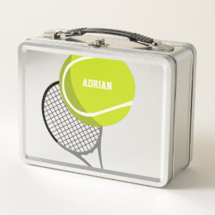 Racquet y bolas de tenis personalizado