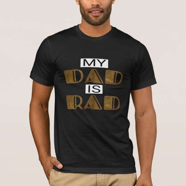 Rad Dad: El nivel de frescura de la camiseta de pa (Anverso)