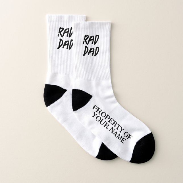Rad Dad gracioso calcetines deportivos regalo para (Par)
