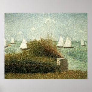 Rade de Grandcamp de Georges Seurat, Arte Antiguo