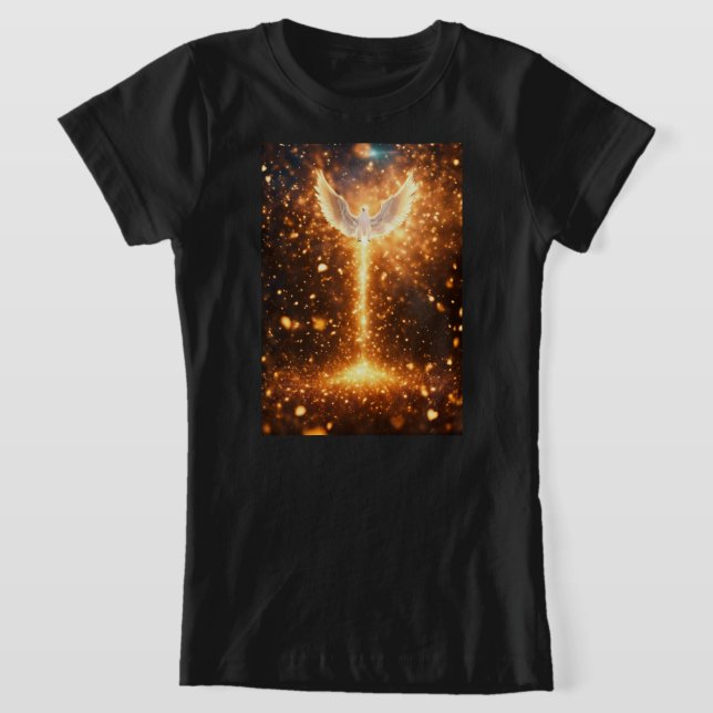 Radiancia celestial Camiseta del Espíritu Santo (Distribución)