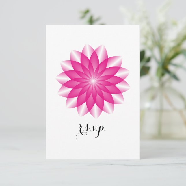 Radiant Lotus RSVP (Anverso de pie)