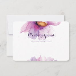 Radiant Watercolor Peonies RSVP