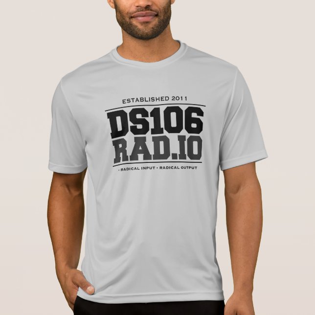 Radical de DS106RAD.IO en del radical camiseta (Anverso)