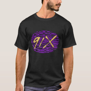 Radio 91X en San Diego-diseño clásico de camiseta 